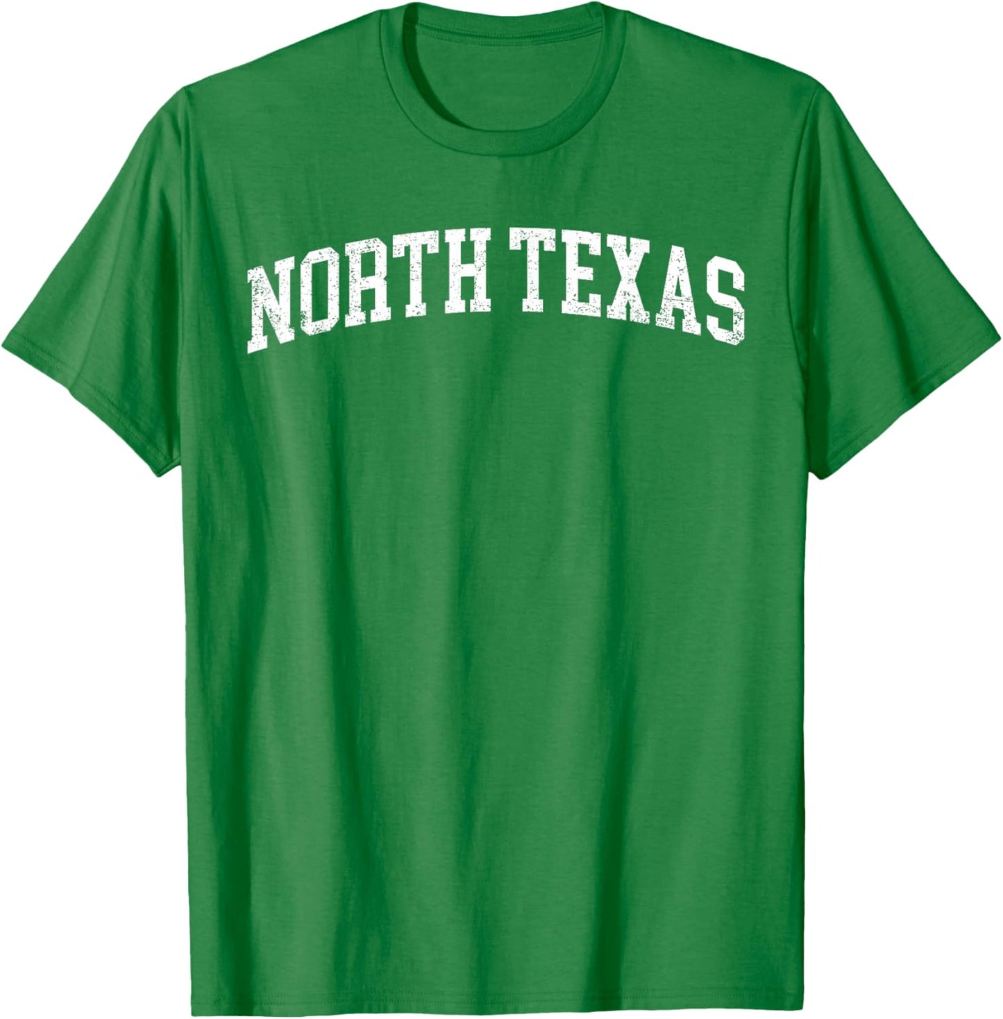North Texas - Throwback Design T-Shirt - T-Shirt | Irish Green