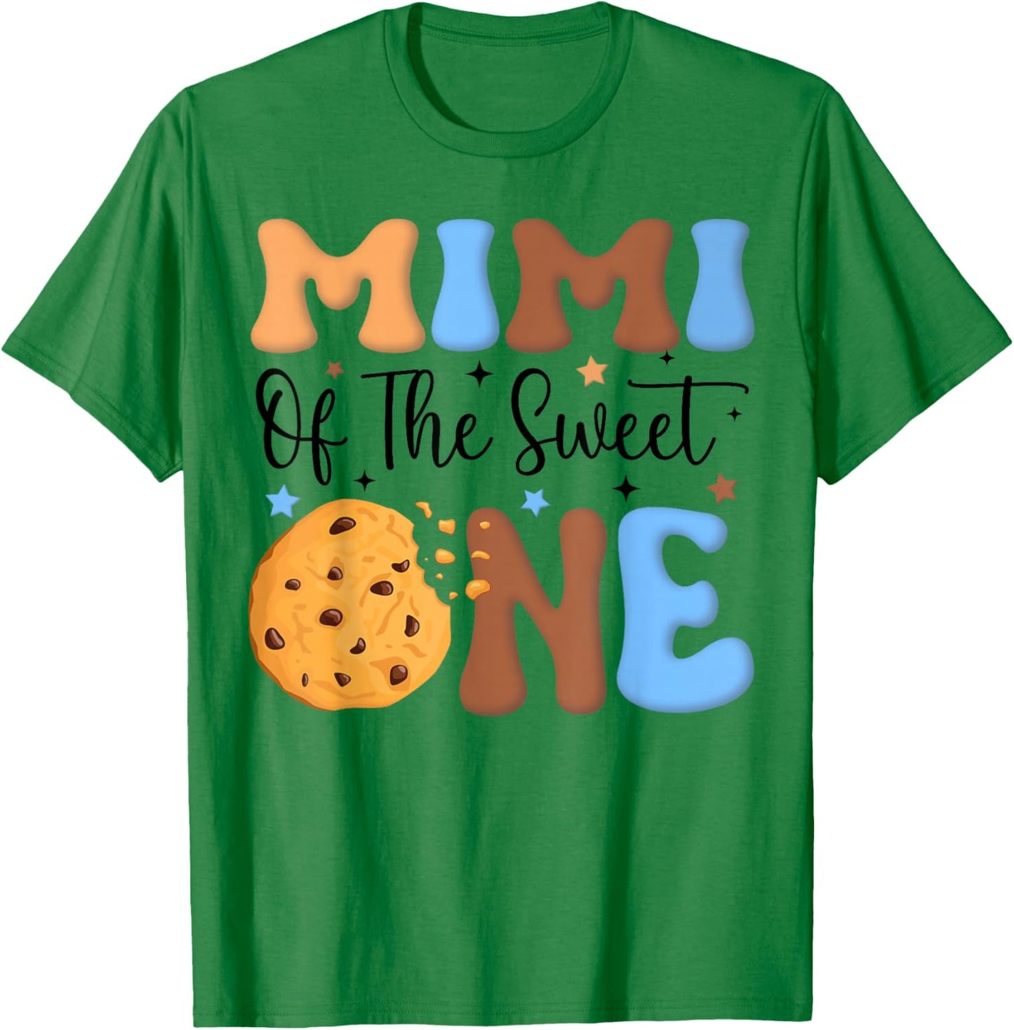 Mimi of The Sweet One Cookies & Milk 1st Birthday Family T-Shirt - T-Shirt | Irish Green