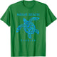 Miami Beach Florida Sea Turtle Boys Girls Toddler T-Shirt - T-Shirt | Irish Green