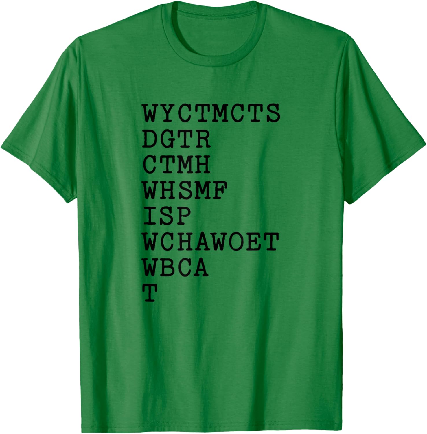 Drôle de Lecture wyctmcts Will You Come to My Cottage T-Shirt - T-Shirt | Irish Green