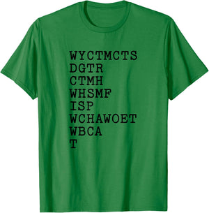 Drôle de Lecture wyctmcts Will You Come to My Cottage T-Shirt - T-Shirt | Irish Green