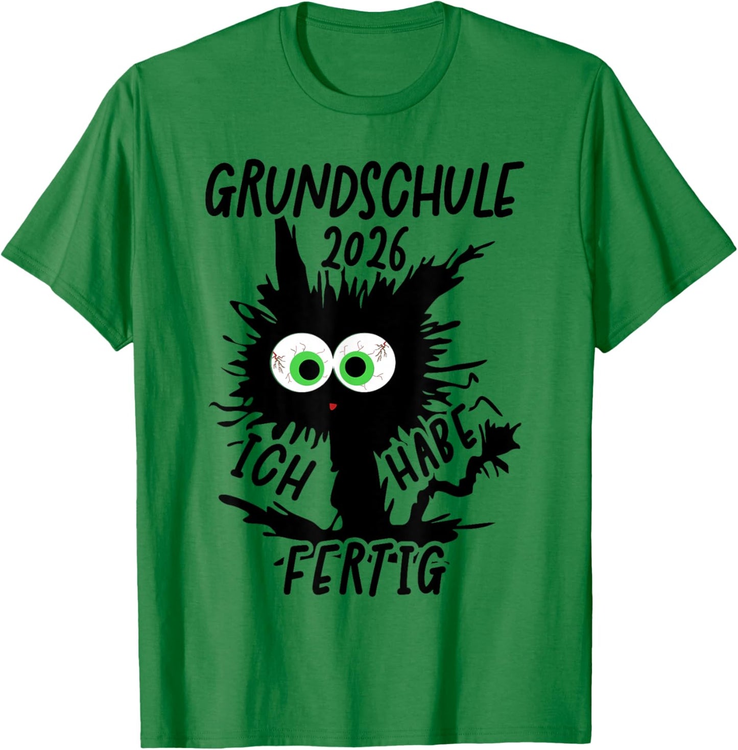Grundschule 2026 Ich Habe Fertig T-Shirt - T-Shirt | Irish Green