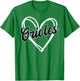 Oriole Name Retro Vintage Heart Gift Women Boy Girl T-Shirt - T-Shirt | Irish Green