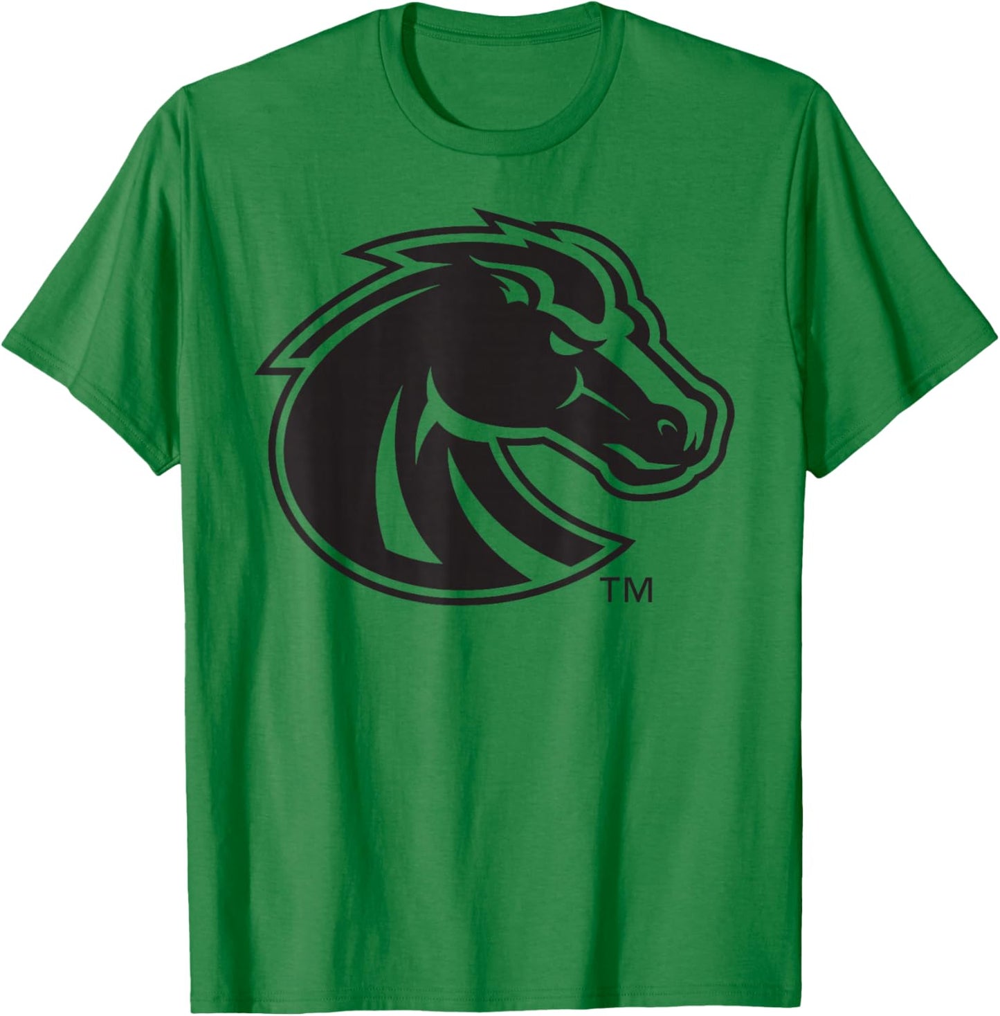 Boise State Broncos Two Tone White Officially Licensed T-Shirt - T-Shirt | Irish Green