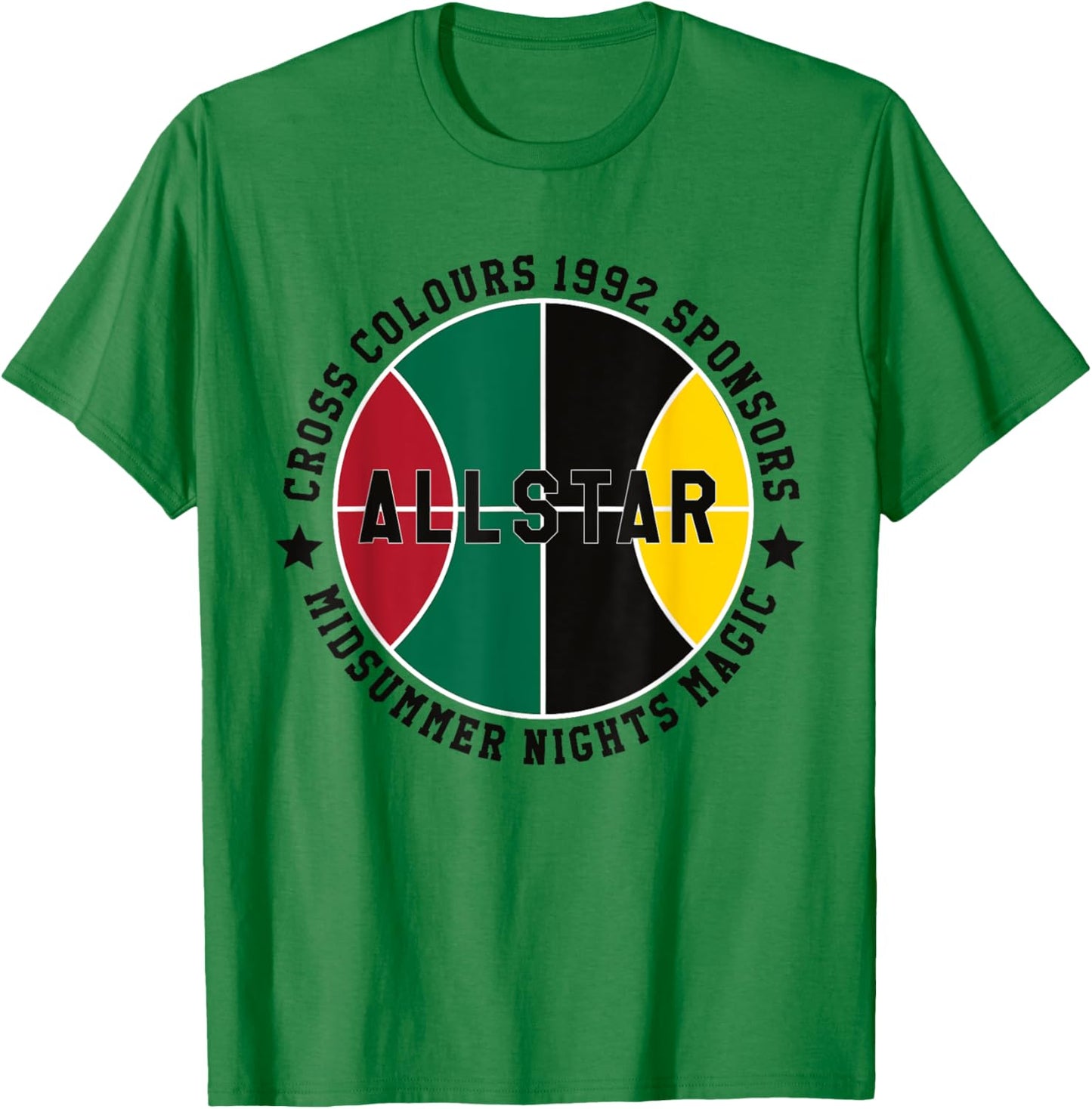 All State Basketball Magic | 1990's Vintage Retro Graphic T-Shirt - T-Shirt | Irish Green