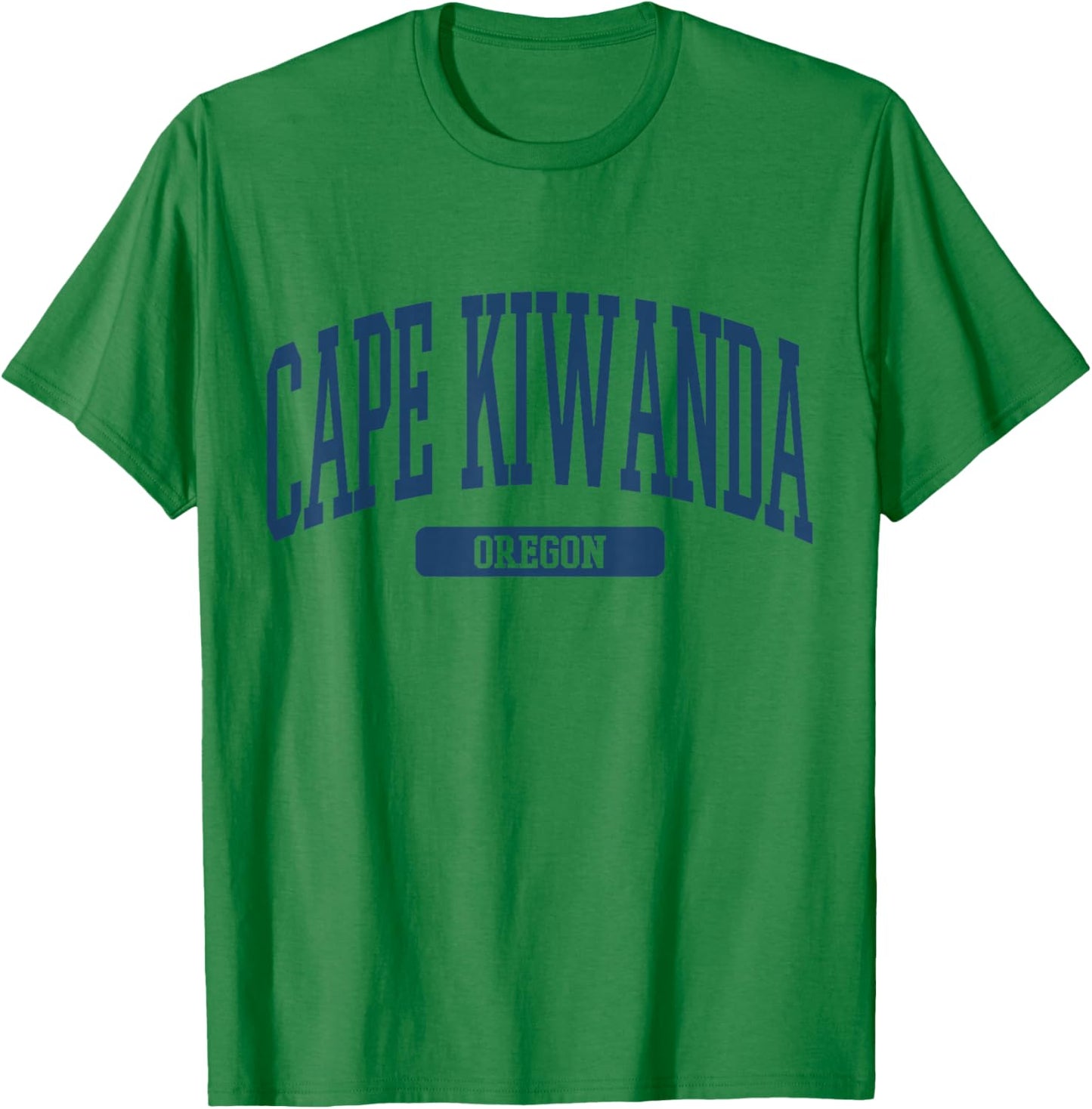 Cape Kiwanda Oregon Souvenir Beach Classic, Minimalist T-Shirt - T-Shirt | Irish Green