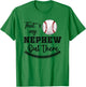 That's My Nephew Out There Baseball T-Shirt - T-Shirt | Irish Green