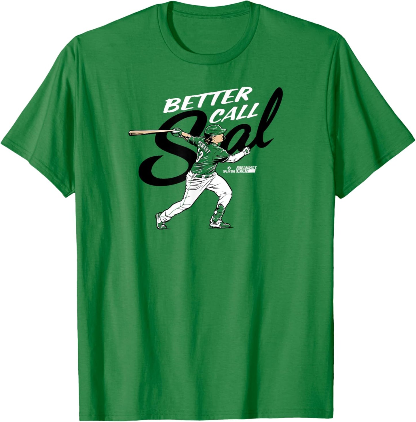 Sal Stewart - Better Call Sal - Cincinnati Baseball T-Shirt - T-Shirt | Irish Green