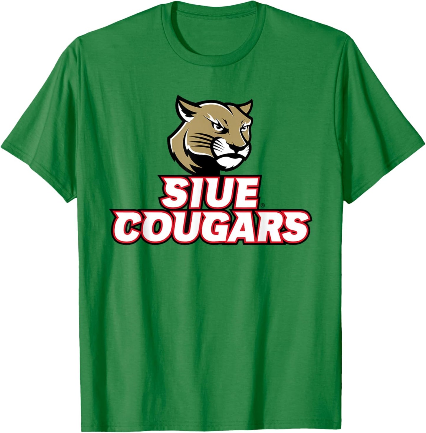 Southern Illinois Edwardsville Cougars Sportsmanship Red T-Shirt - T-Shirt | Irish Green