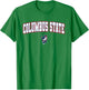 Columbus State University Cougars Arch Logo T-Shirt - T-Shirt | Irish Green