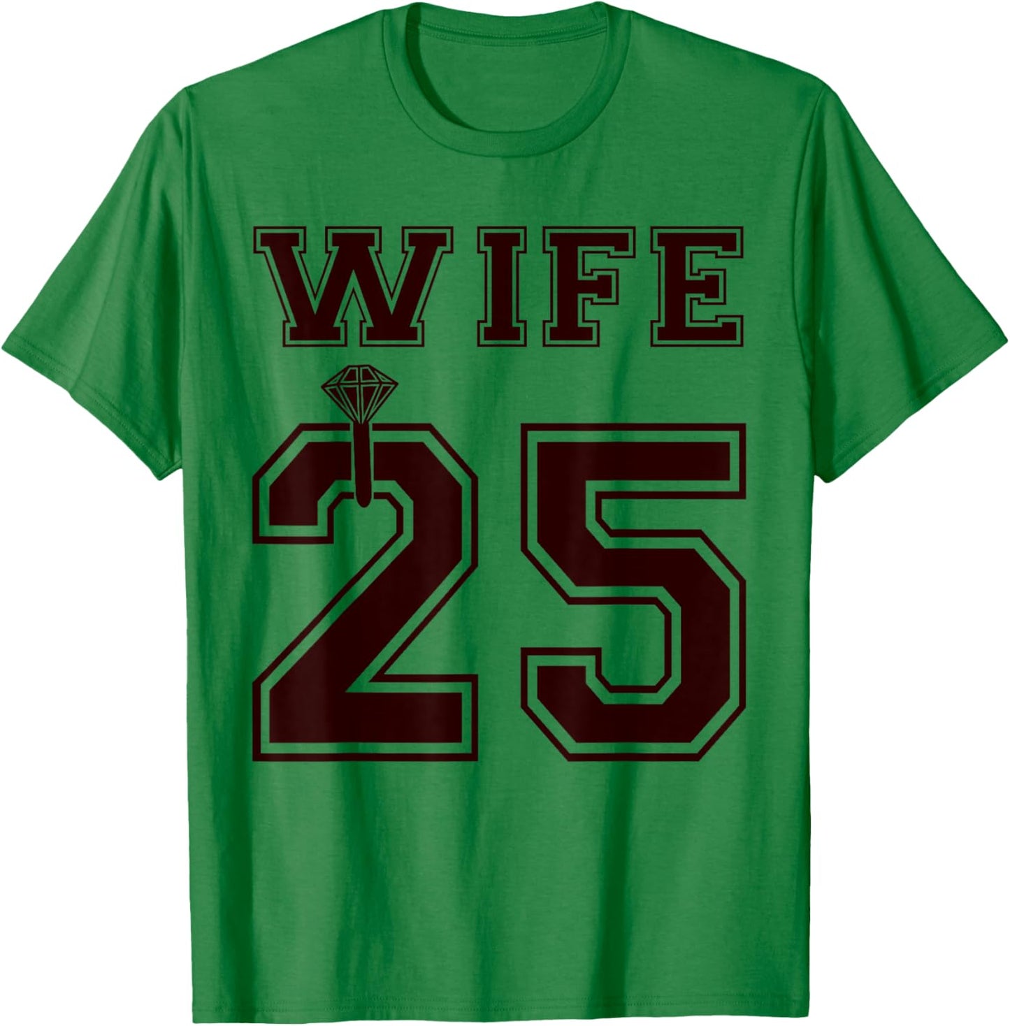 2025 Wife Husband Matching Engagement Party Honeymoon T-Shirt - T-Shirt | Irish Green