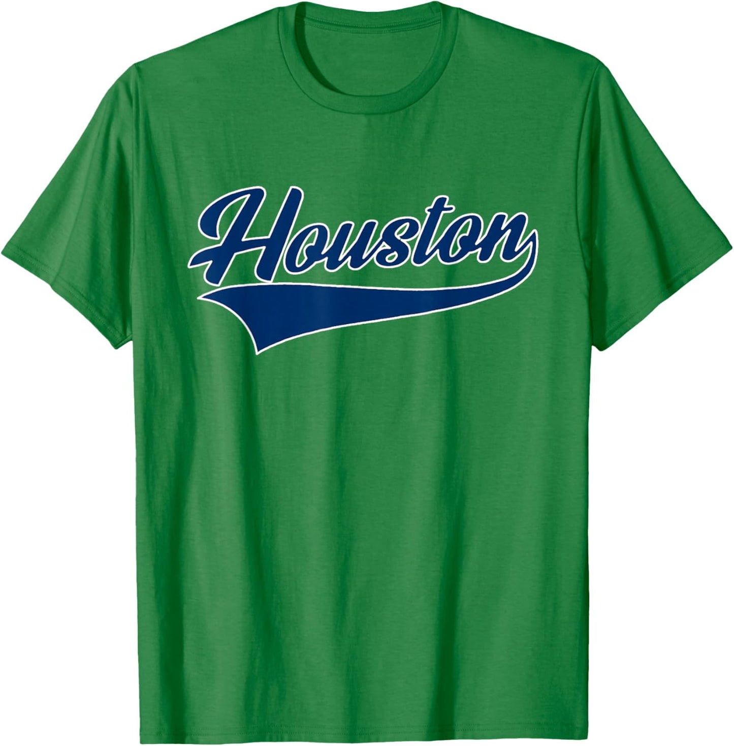 Houston - Throwback Design - Classic T-Shirt - T-Shirt | Irish Green