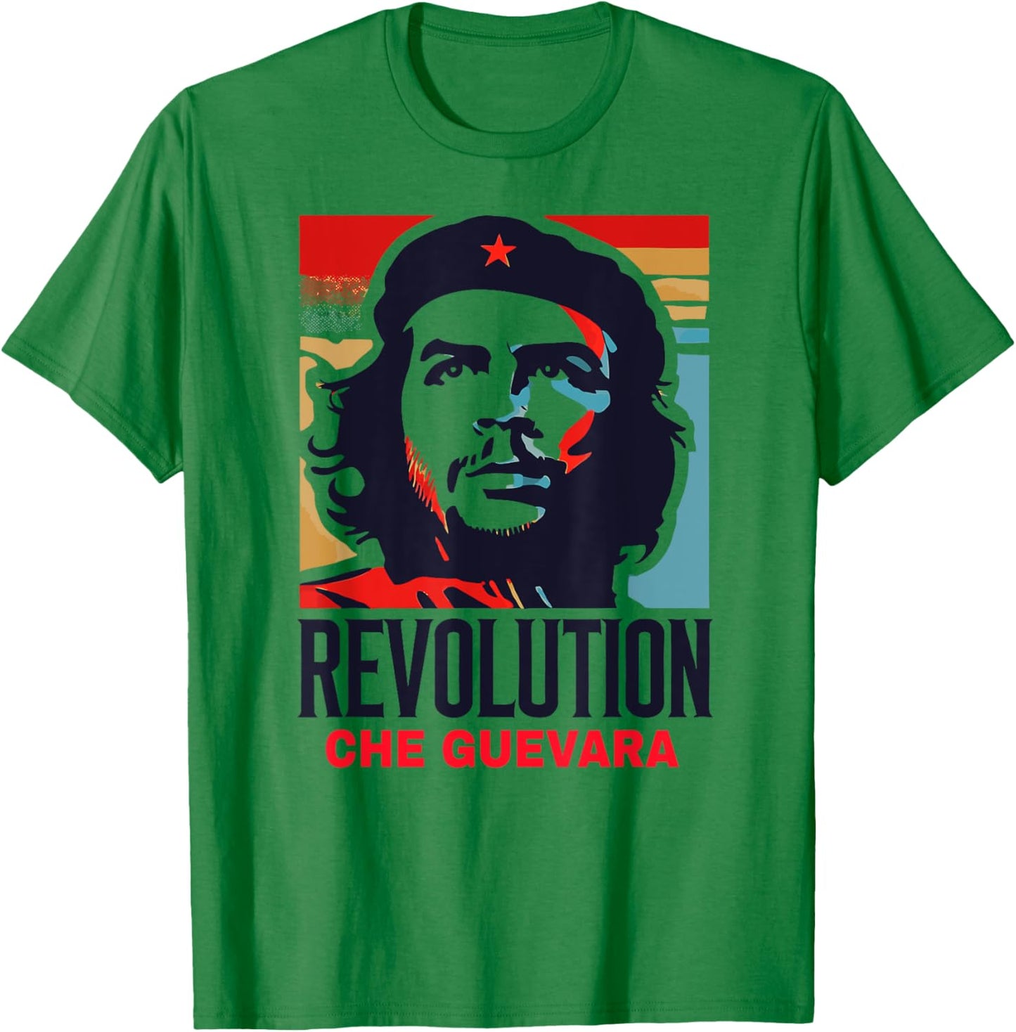 Che Guevara Rebel Signature Guerrilla Icon Revolution T-Shirt - T-Shirt | Irish Green