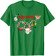 Serotonin Christmas, Mental Health Counselor Christmas T-Shirt - T-Shirt | Irish Green