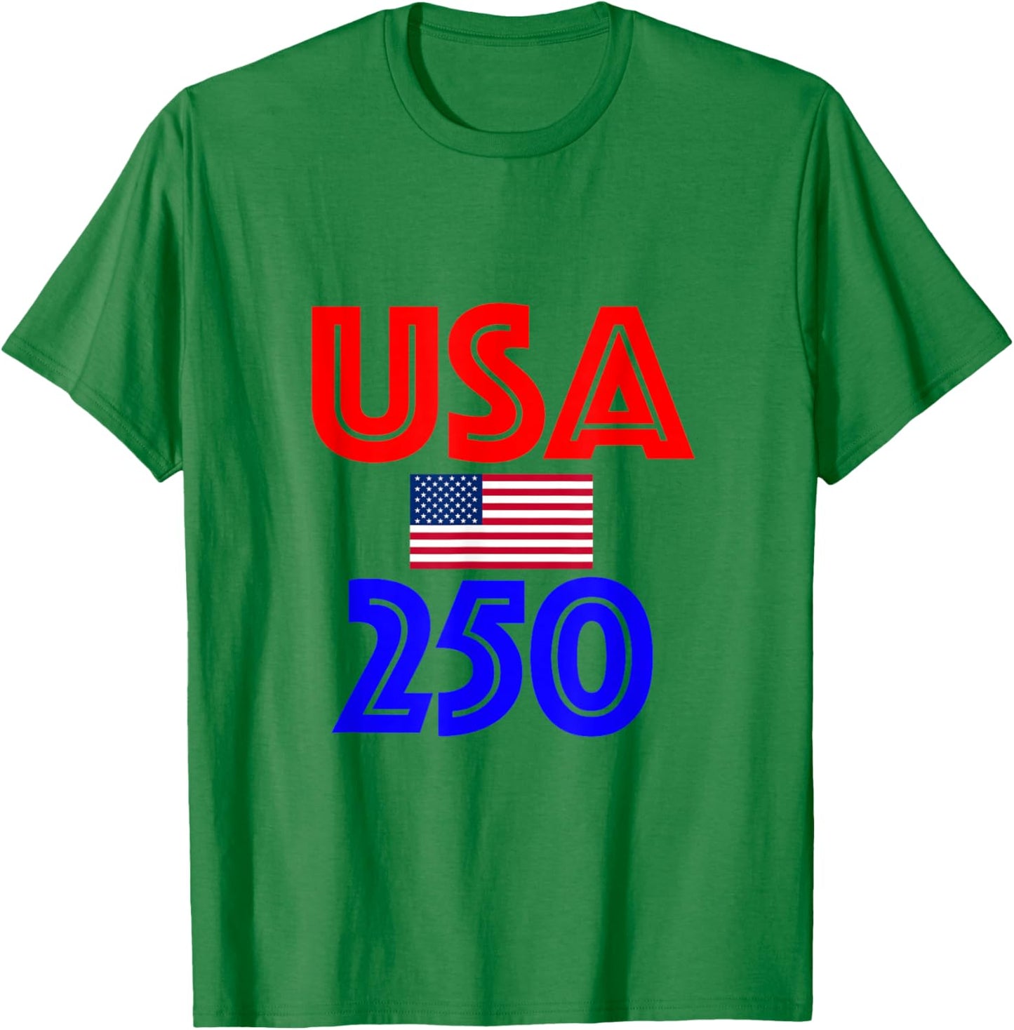 Usa 250 T-Shirt - T-Shirt | Irish Green
