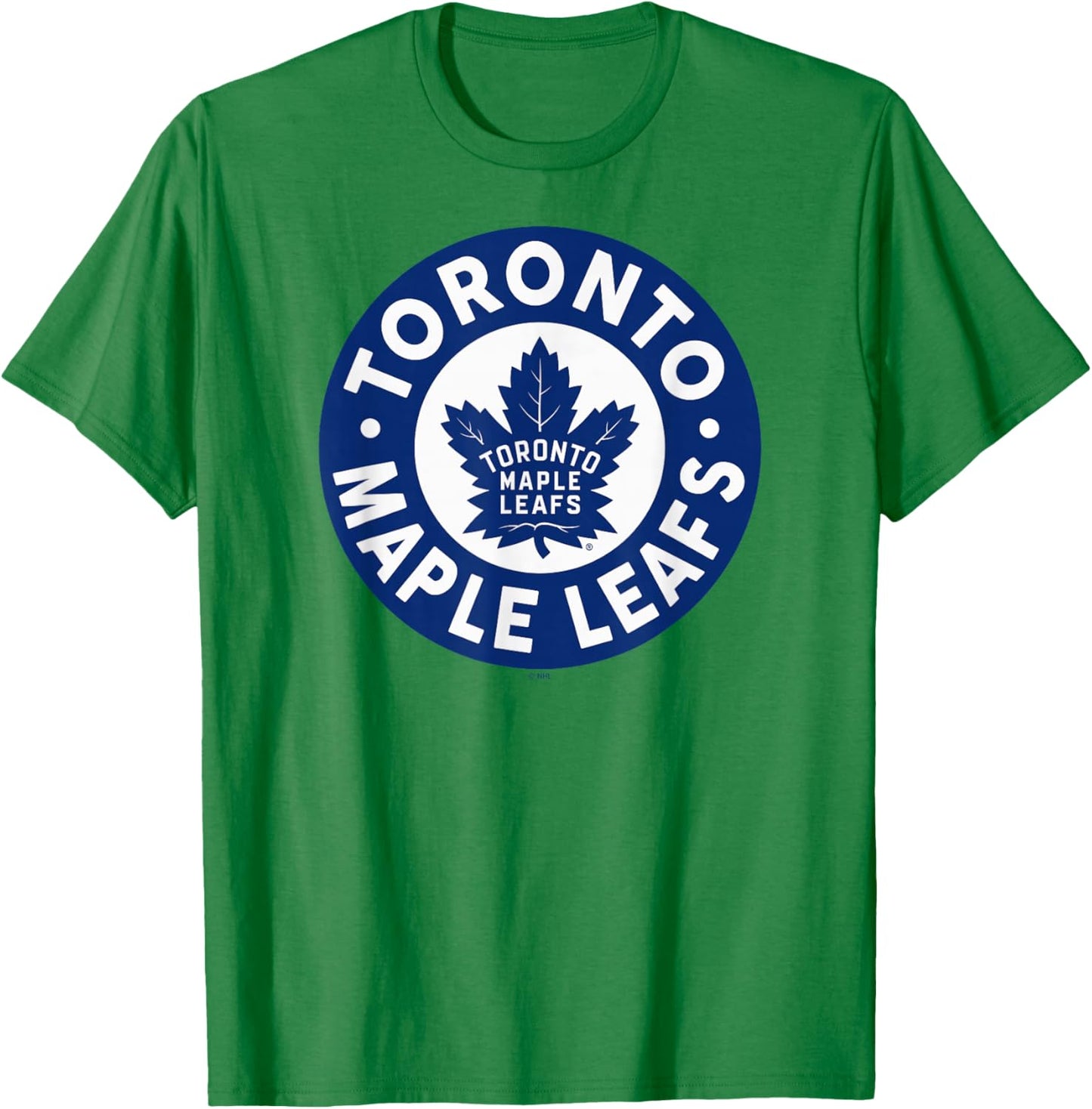 Toronto Maple Leafs Symbol Gray Officially Licensed T-Shirt - T-Shirt | Irish Green