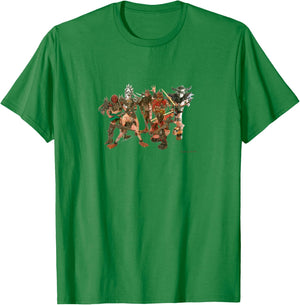 GWAR Heavy Metal Band by George DuBose T-Shirt - T-Shirt | Irish Green