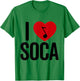 Soca For Sokah Music Trinidad & Tobacco Guyanese Carnival T-Shirt - T-Shirt | Irish Green