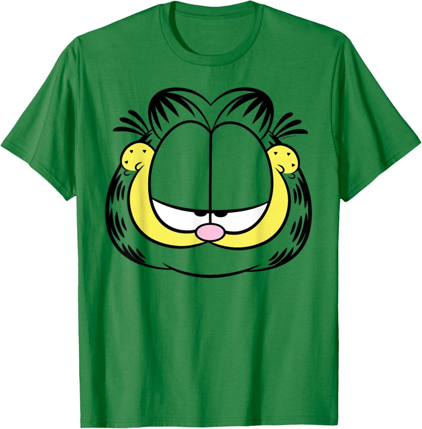 Garfield - Oversized Face T-Shirt - T-Shirt | Irish Green