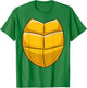 Turtle Shell Shirt Adult Men Women Kids Turtle Costume T-Shirt - T-Shirt | Irish Green
