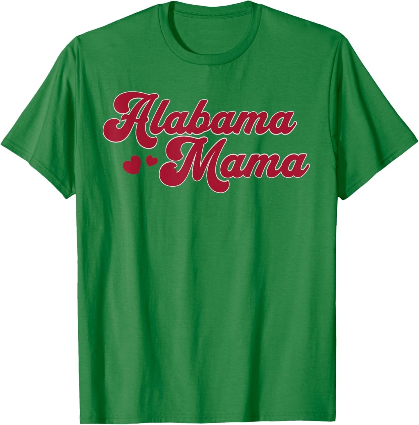Alabama Mama Southern State Pride Cute Alabama Mom T-Shirt - T-Shirt | Irish Green