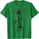 Martyrdom of Saint Sebastian. Christian. Martyr. T-Shirt - T-Shirt | Irish Green