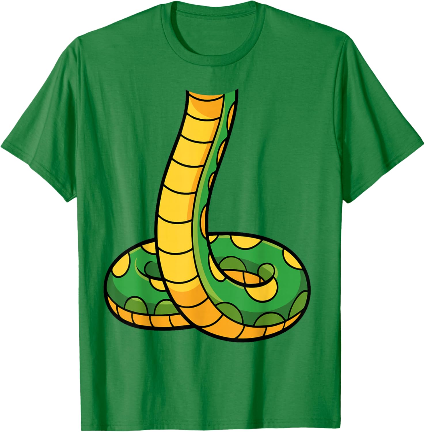 Snake Shirt Adult Men Women Children Green Body Snake Costume T-Shirt - T-Shirt | Irish Green
