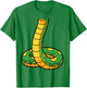 Snake Shirt Adult Men Women Children Green Body Snake Costume T-Shirt - T-Shirt | Irish Green