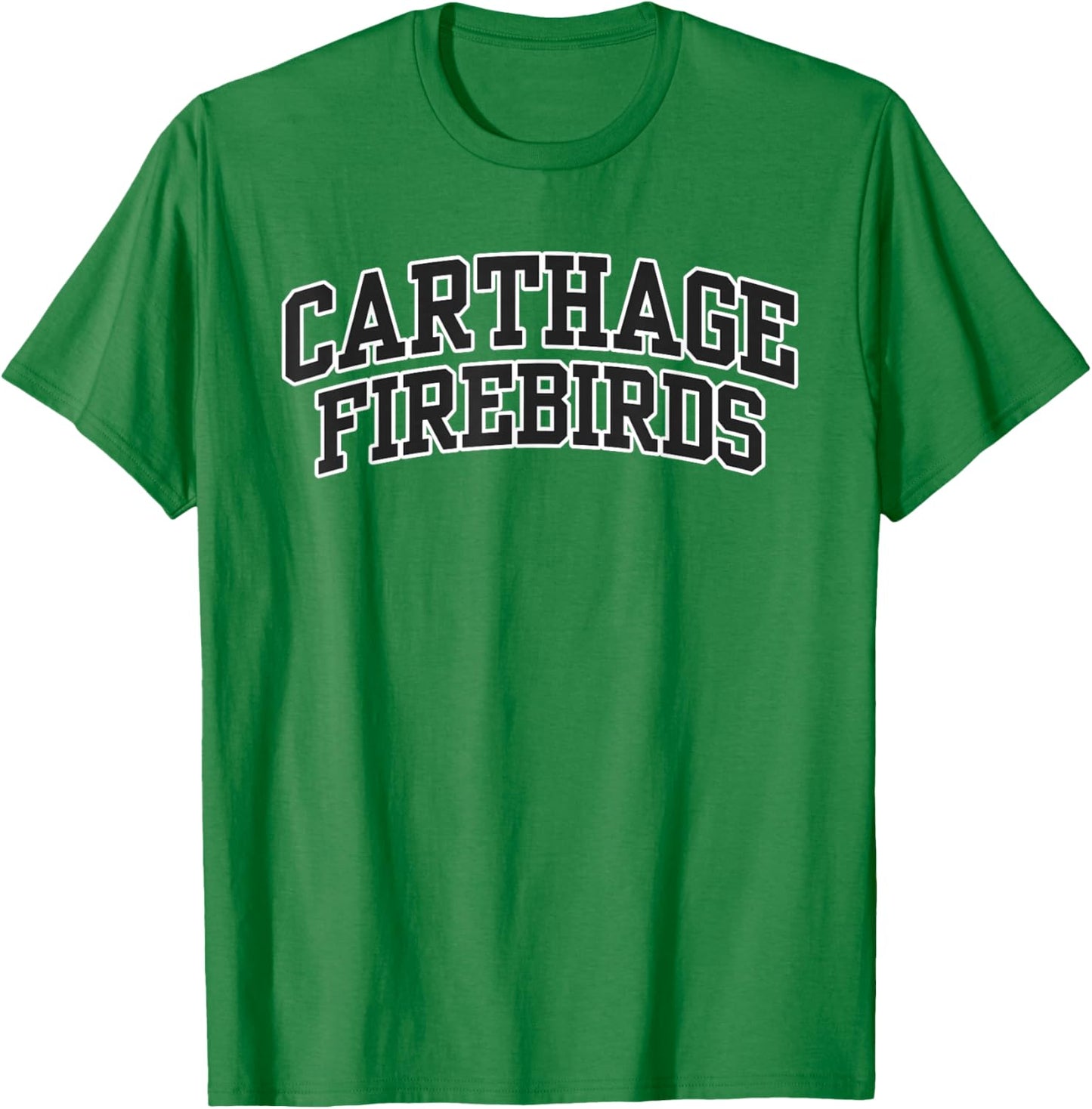 Carthage College Firebirds Apparel Sports Fan T-Shirt - T-Shirt | Irish Green