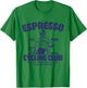 Espresso Rennrad Club Kaffee Kuchen Fahrrad Radsport T-Shirt - T-Shirt | Irish Green