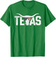 Texas Vintage Retro T-Shirt - T-Shirt | Irish Green