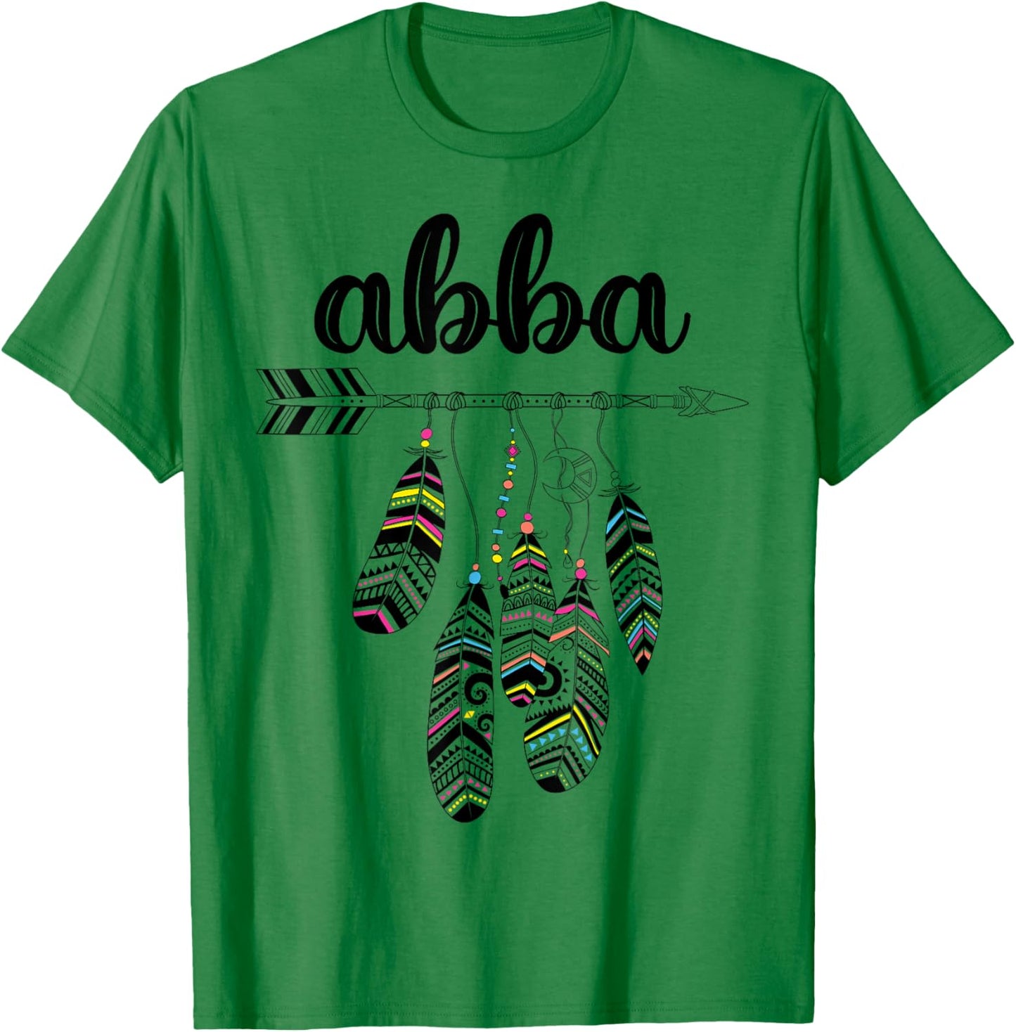 Abba Name Women Men Kids Abba Birthday Shirt Gift Abba Name T-Shirt - T-Shirt | Irish Green