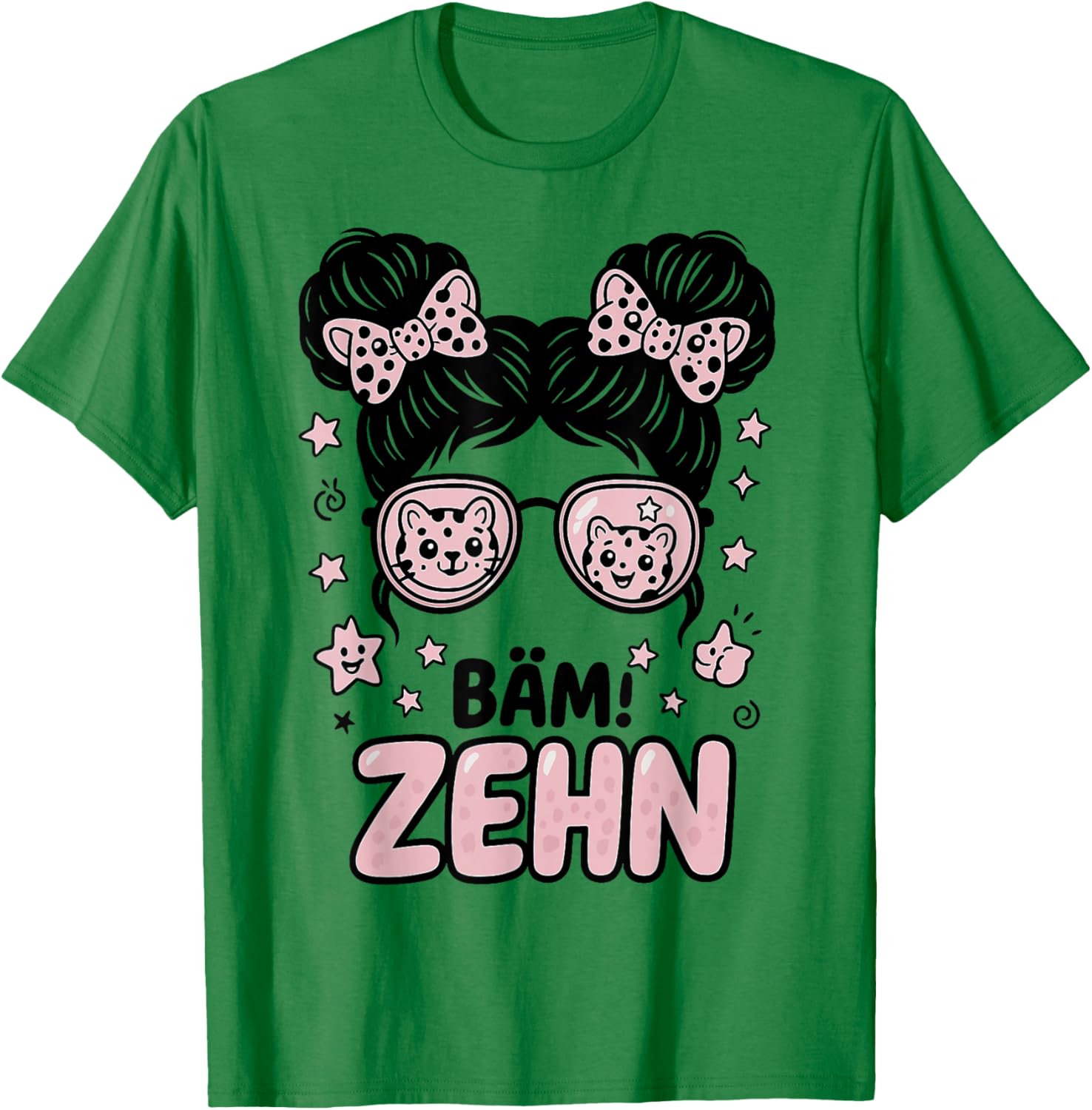 10th Birthday Girl 10 Years 2016 Funny Gift T-Shirt - T-Shirt | Irish Green
