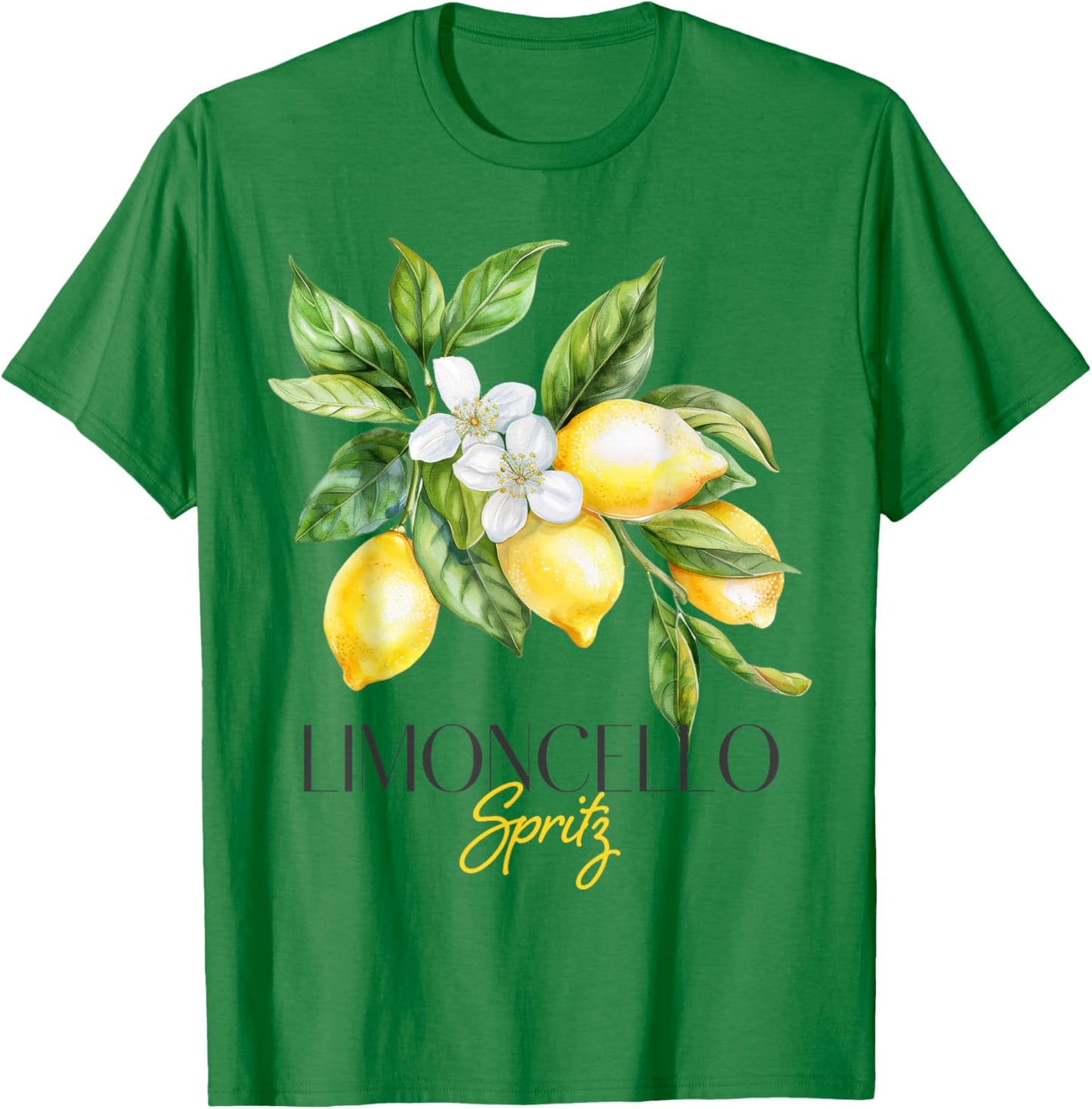 Limoncello Spritz Summer Aperitif Italian Lemon Liqueur T-Shirt - T-Shirt | Irish Green