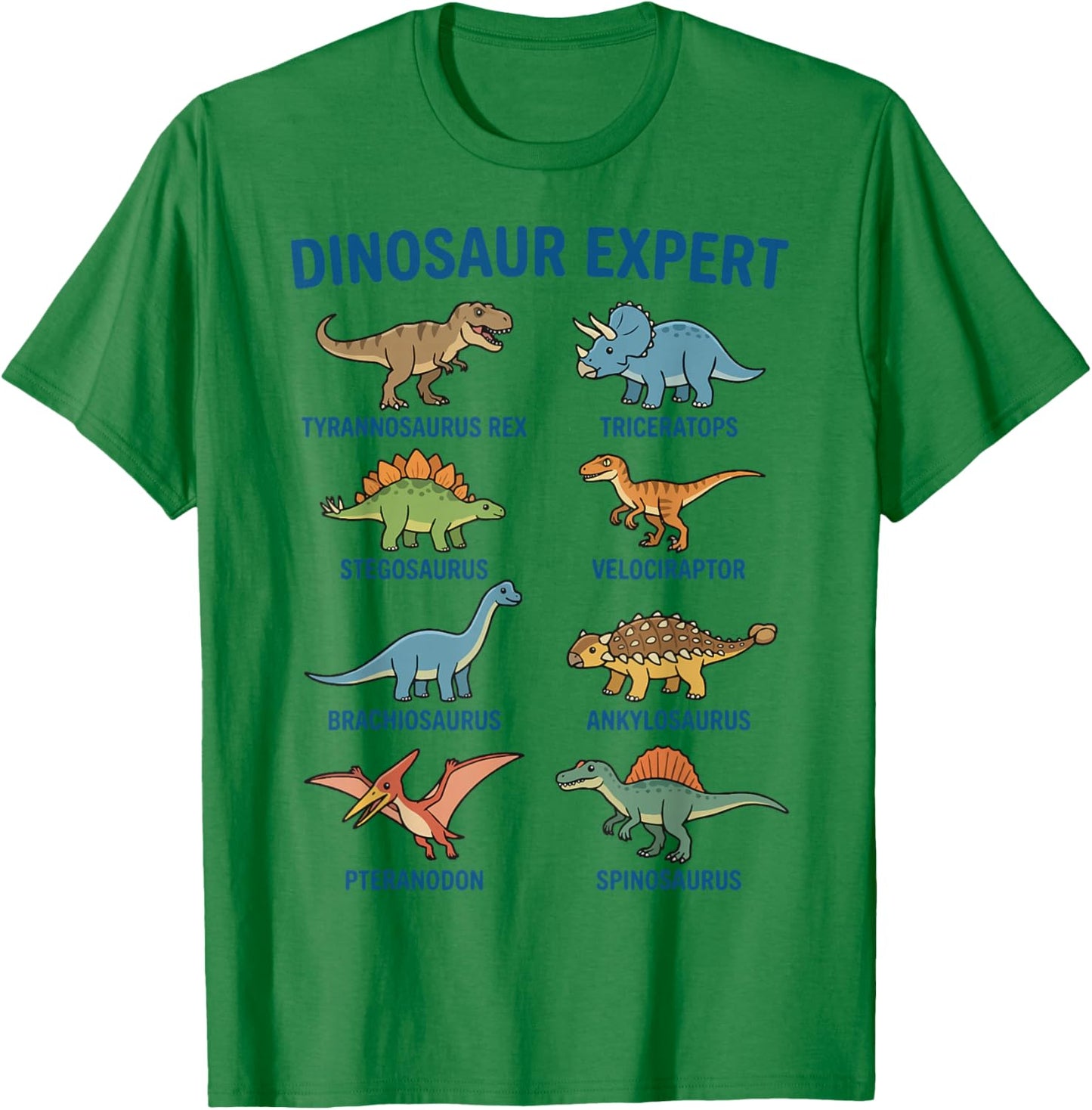 Dinosaur Expert Ankylosaurus Fossil Paleontology T-Shirt - T-Shirt | Irish Green
