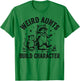 Weird Aunts Build Character Raccoon T-Shirt - T-Shirt | Irish Green