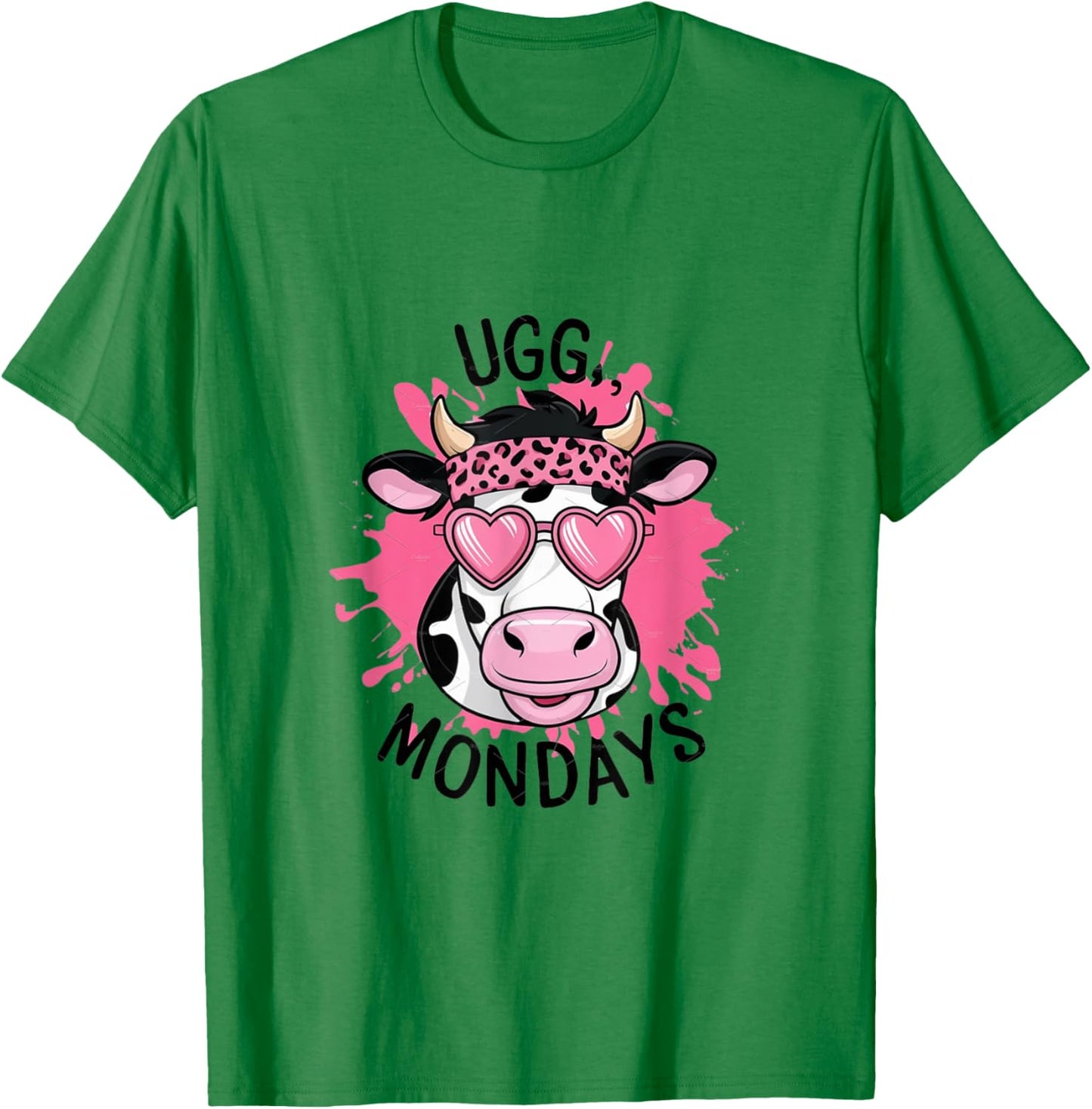 UGG Monday's Cow T-Shirt - T-Shirt | Irish Green