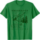 Bremerton Washington Neat Travel Souvenir Rustic Bremerton T-Shirt - T-Shirt | Irish Green