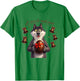 Le Loup Le Mal Aimé Easter Egg and Bells Chocolate T-Shirt - T-Shirt | Irish Green