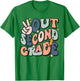 Last Day Of 2nd Grade Smile Face Peace Out Third Grade T-Shirt - T-Shirt | Irish Green