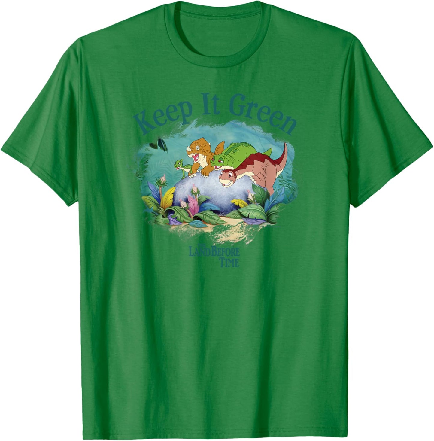 The Land Before Time Keep it Green T-Shirt - T-Shirt | Irish Green
