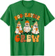 Retro Boo-Havior Crew Behavior Analyst Halloween ABA RBT T-Shirt - T-Shirt | Irish Green