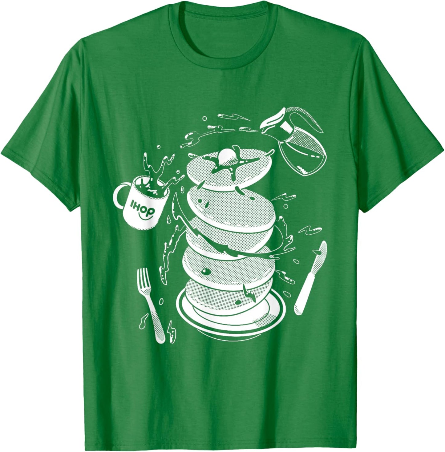 IHOP Super Stacks T-Shirt - T-Shirt | Irish Green