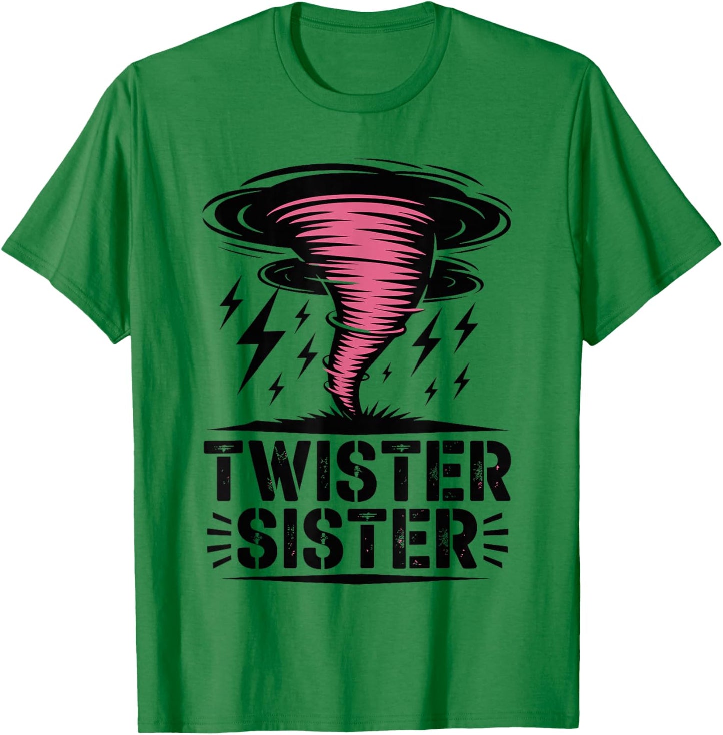 Storm Chaser Costume Sister Girl Hurricane Tornado T-Shirt - T-Shirt | Irish Green