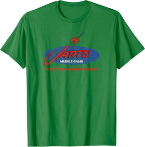 Jarts Lawn Darts Funny Retro 80s Games Throwback T-Shirt - T-Shirt | Irish Green