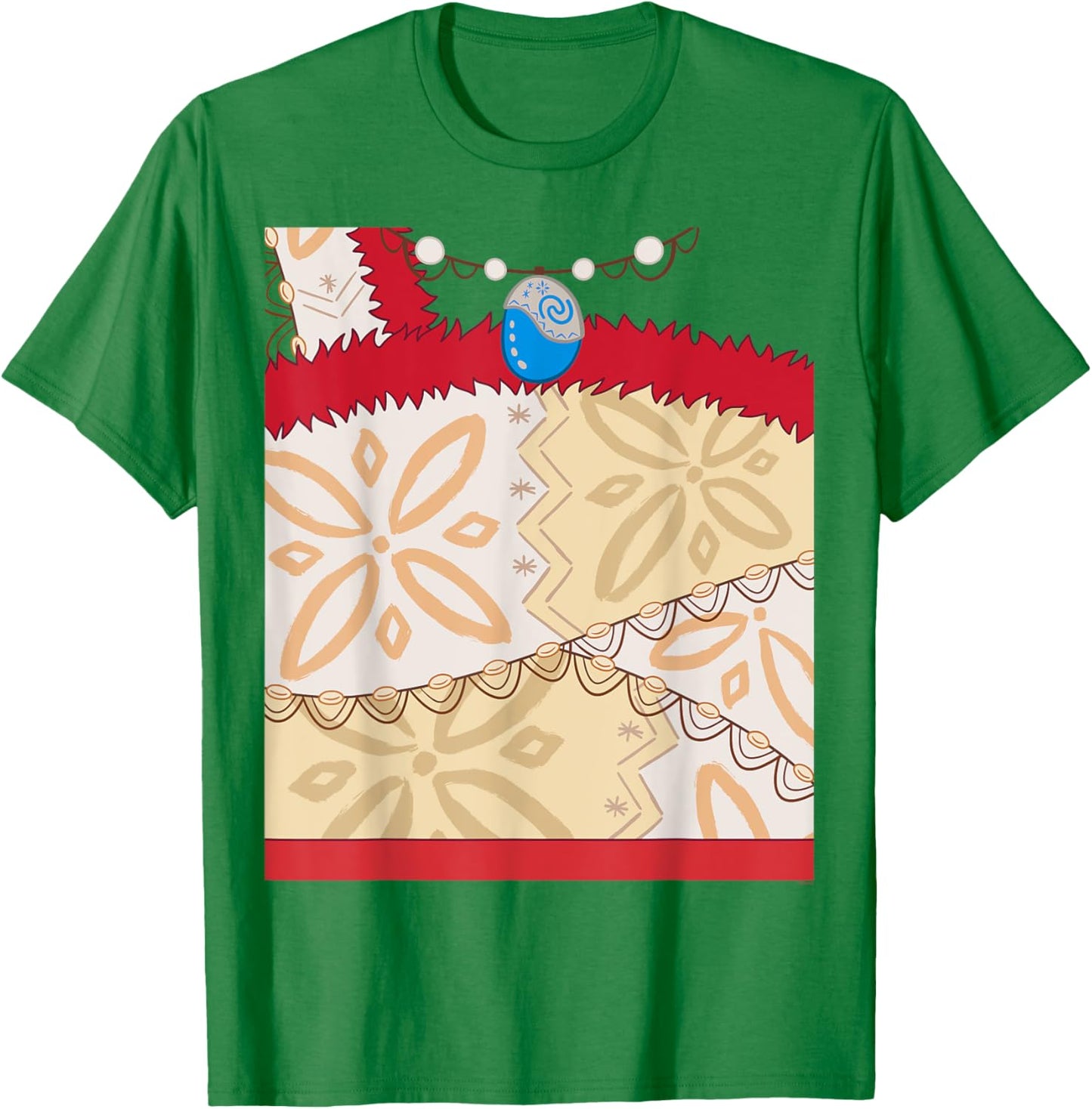 Disney Moana 2 Halloween Moana’s New Dress Costume T-Shirt - T-Shirt | Irish Green