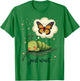 Dream of the Caterpillar Cute Inspirational Butterfly Design T-Shirt - T-Shirt | Irish Green