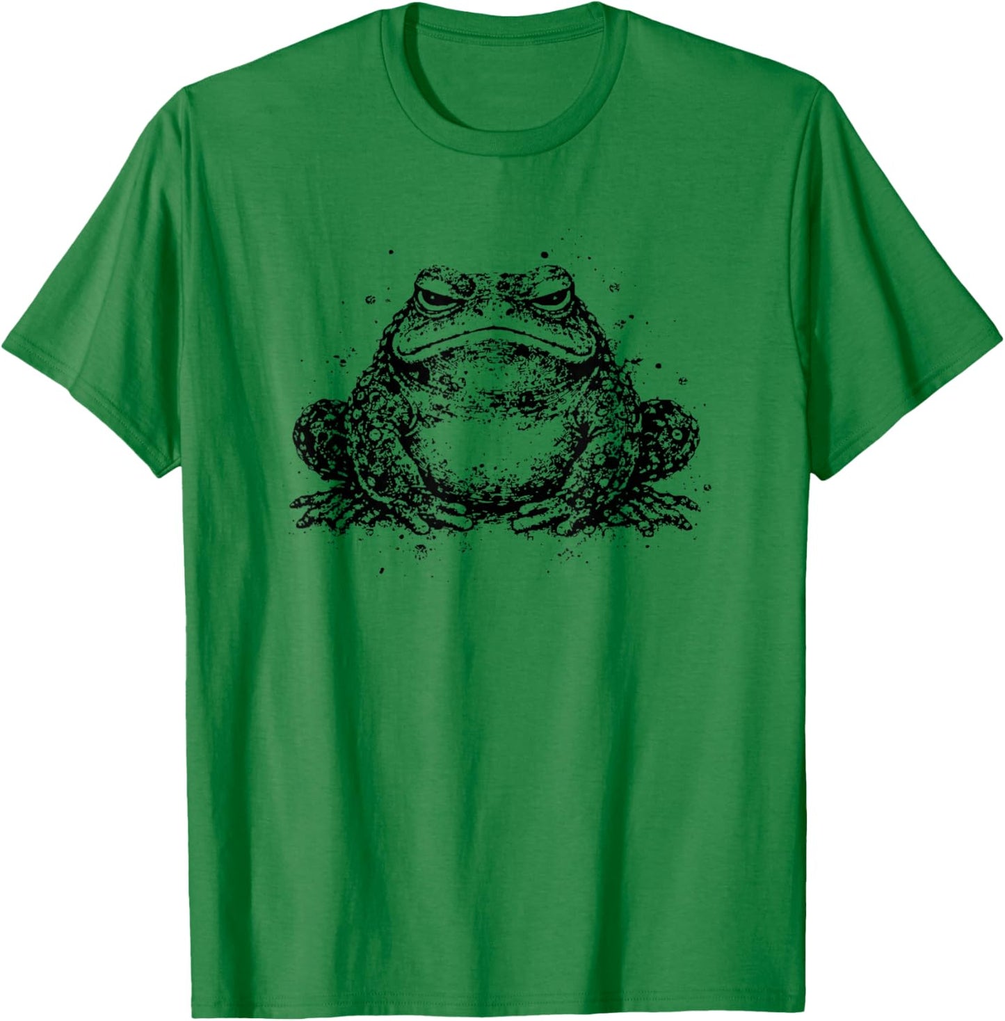 Japan Frog Funny Art Tradition Frog Japanese Calligraphy T-Shirt - T-Shirt | Irish Green