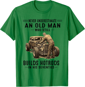 Hotrods in T-Shirt - T-Shirt | Irish Green