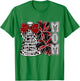 Cheer Mom Coquette Bow Football Season Game Day Cheerleading T-Shirt - T-Shirt | Irish Green